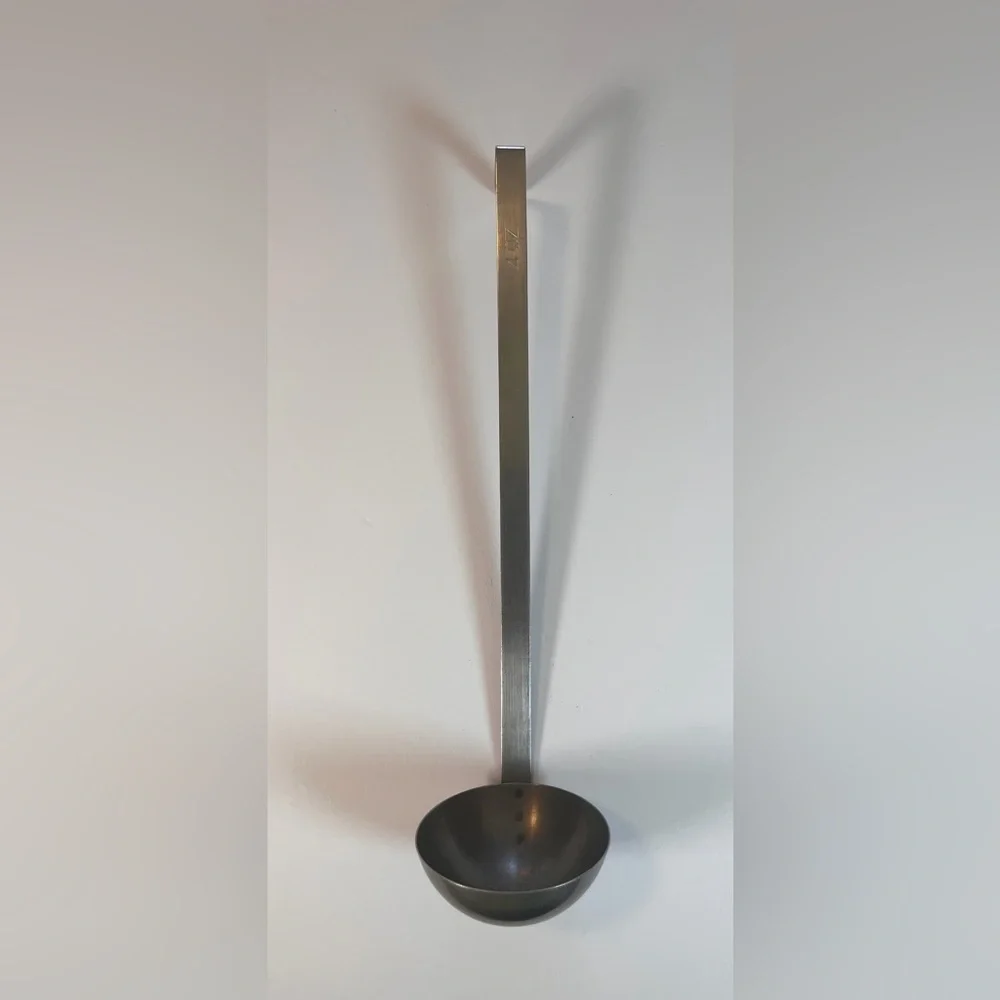 Vintage Stainless Steel 4oz. 14” Ladle